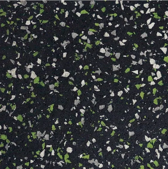 2' x 2' x 1" Thick Kodiak Megatile Rubber Flooring