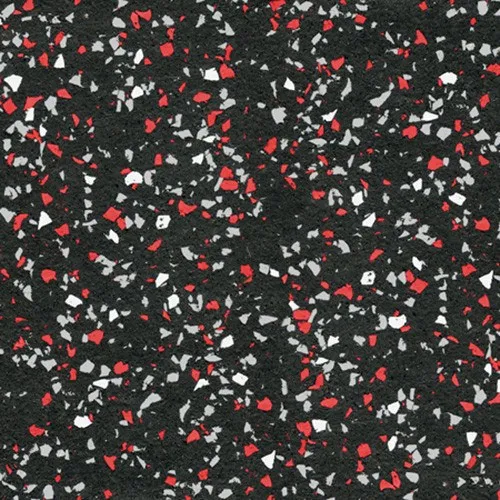 2' x 2' x 1" Thick Kodiak Megatile Rubber Flooring
