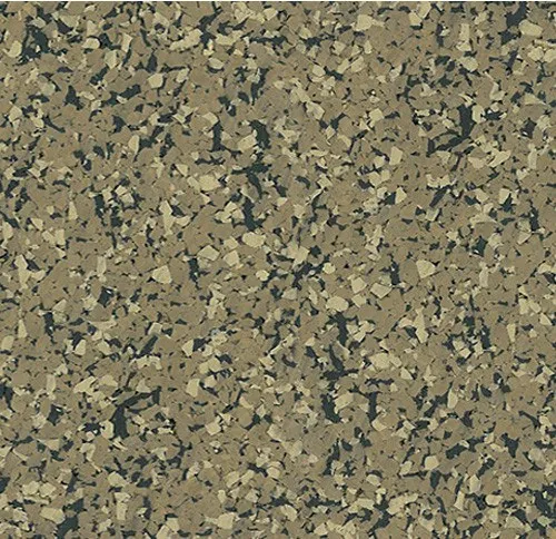2' x 2' x 1" Thick Kodiak Megatile Rubber Flooring