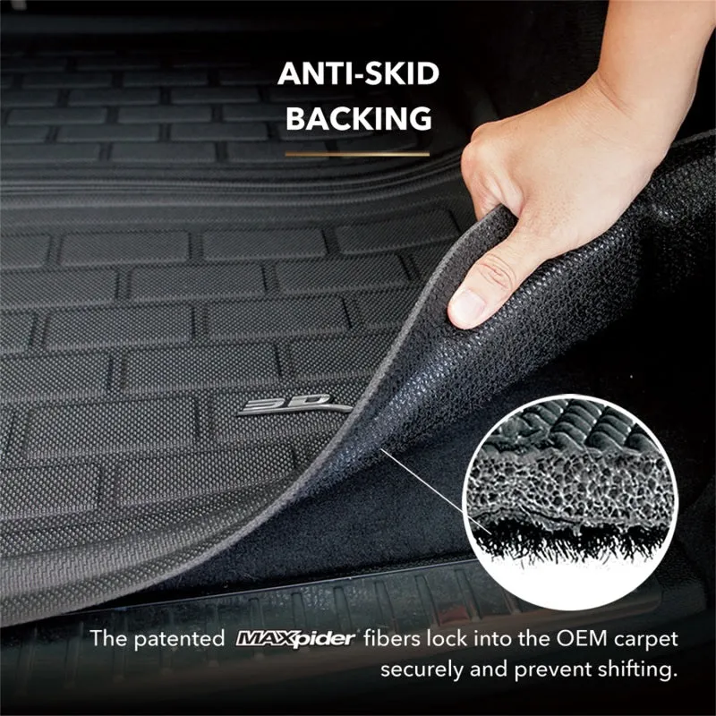 3D MAXpider Kagu Behind 2nd Row Cargo Liner - Black / Textured - Ford Midsize SUV 2011-19