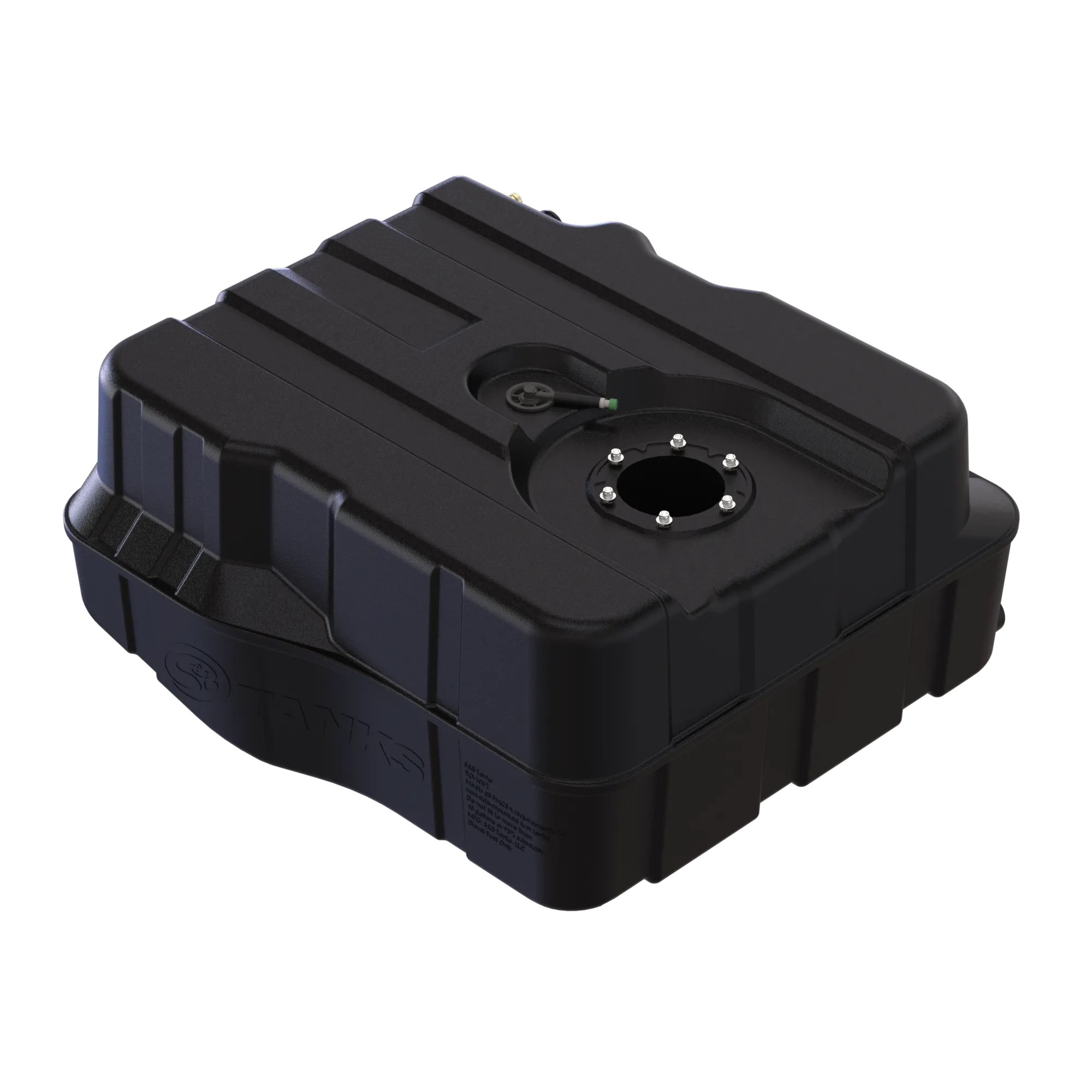 40 Gallon, After Axle, Replacement Fuel Tank 2000-10 Ford Powerstroke 7.3L, 6.0L, 6.4L Cab Chassis