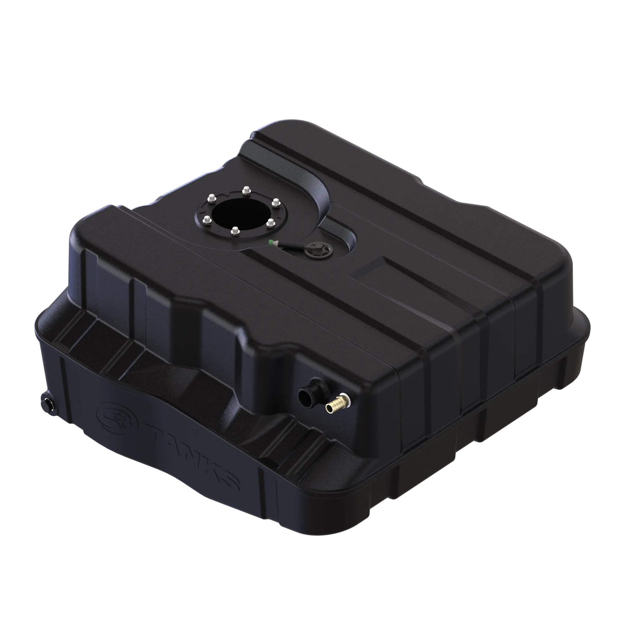 40 Gallon, After Axle, Replacement Fuel Tank 2000-10 Ford Powerstroke 7.3L, 6.0L, 6.4L Cab Chassis