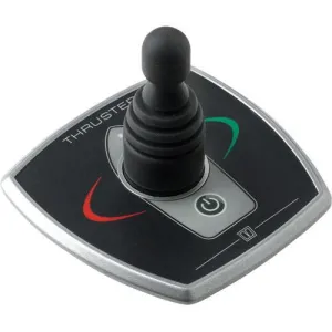 Aluminium Bow Thruster Touch Panel w/ Joy-stick & Time Delay - 97 x 95mm - Dia: 52mm - 12/24V