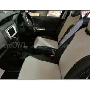 Car Seat Covers for Sedans White & Black