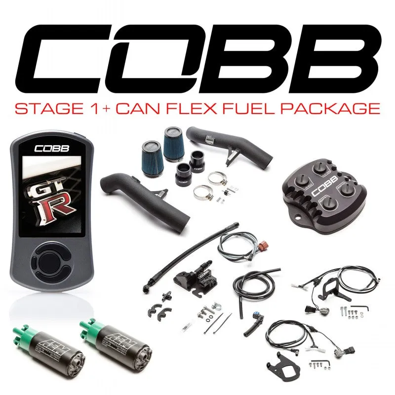 COBB NIS006001PFF Power Package Stage 1  CAN Flex Fuel w/TCM Flashing for NISSAN GT-R (R35) 2009-2014
