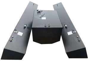Contender 31' OEM Replacement 3 Fuel Tank Combo Kit #2 - 1 Small Belly (75 gal.) & 2 Standard Saddle Tanks