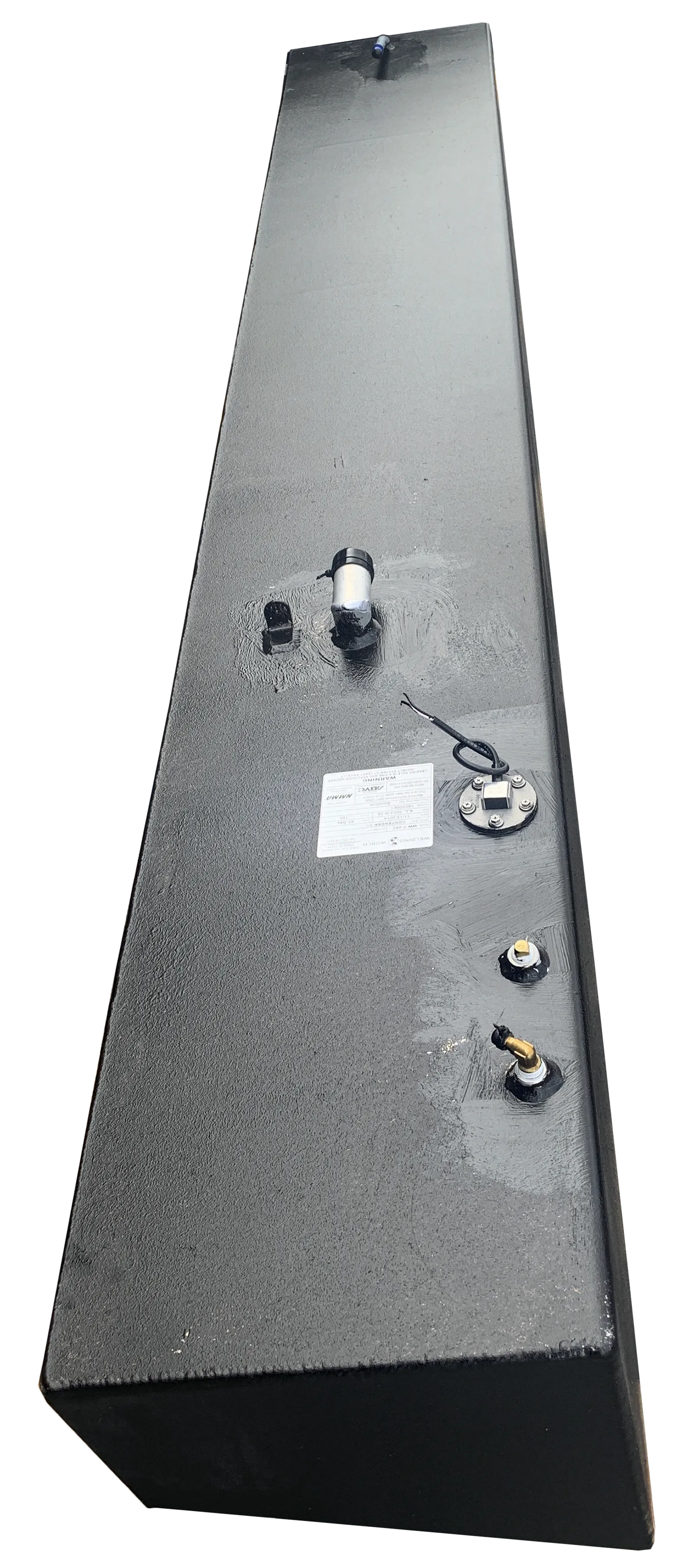 Contender 31' OEM Replacement 3 Fuel Tank Combo Kit #2 - 1 Small Belly (75 gal.) & 2 Standard Saddle Tanks