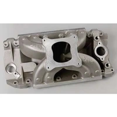 Dart BB Chevy Intake Manifold - 10.200 Rack & Pinion 4150 Flange