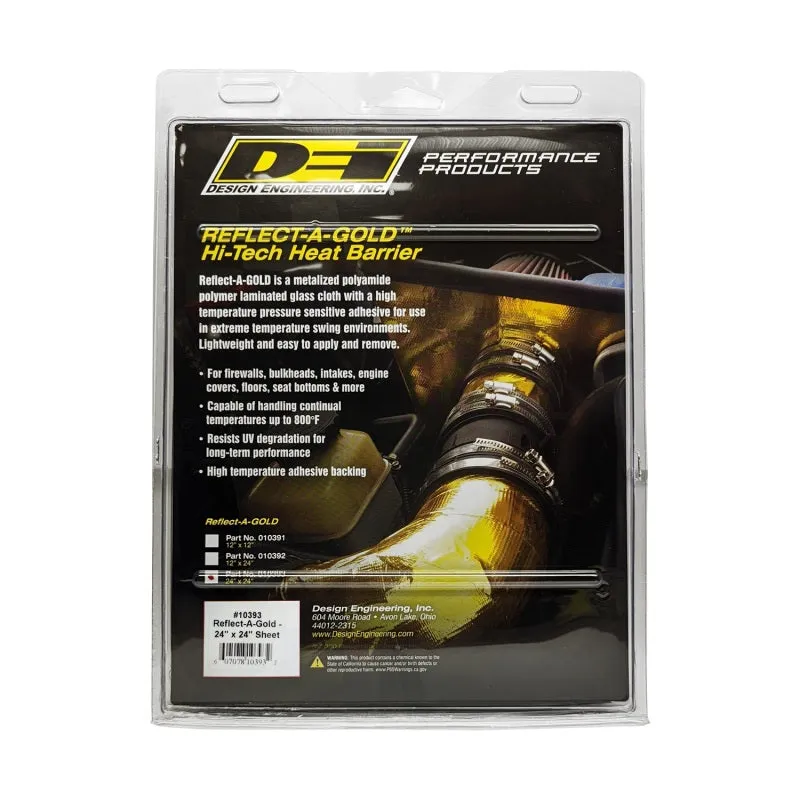 DEI Reflect-A-Gold - 24 x 24" Sheet - Gold