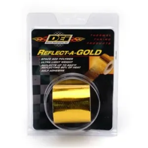 DEI Reflect-A-Gold Tape - 2" Wide - 15 ft Roll - Gold
