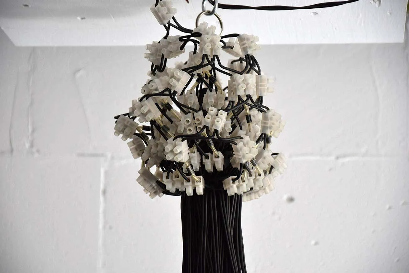 Droog Design Chandelier 85 Lamps by Rody Graumans, 1995
