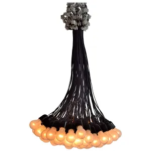Droog Design Chandelier 85 Lamps by Rody Graumans, 1995