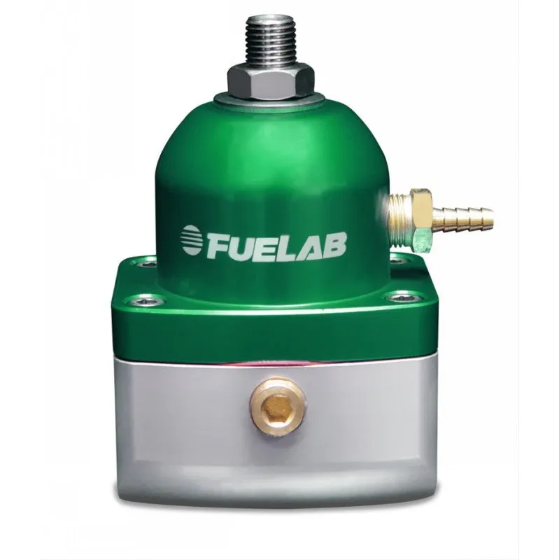 FUELAB 51506-6-S-T Fuel Pressure Regulator TBI (10-25 psi, 6AN-In, 6AN-Out) Green
