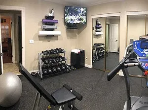 HOME GYM - INTERLOCKING RUBBER TILES (3/8") - FREE CUSTOMER PICK UP