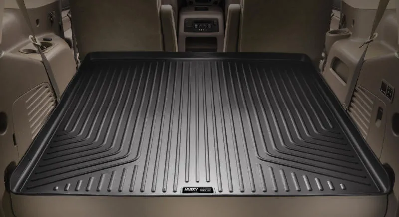 Husky Liners WeatherBeater Cargo Liner - Behind 2nd Row - Black - Jeep Grand Cherokee L 2021-22