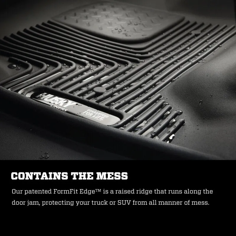 Husky Liners X-Act Contour 2nd Row Floor Liner - Black - Ford Fullsize Truck 2009-13