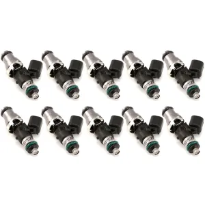 Injector Dynamics 2600cc Injectors - Lamborghini Gallardo 04-13 - 48mm Length - 14mm Top - 14mm Lower O-Ring (Set of 10) - 2600.48.14.14.10
