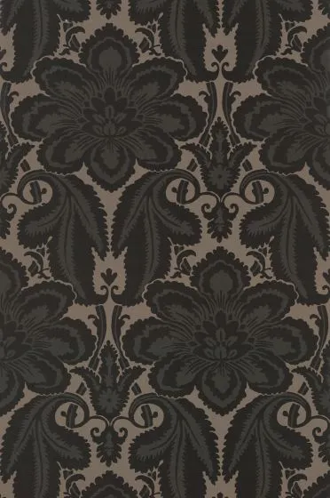 Little Greene Wallpaper Albemarle Street Charcoal