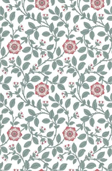 Little Greene Wallpaper Richmond Green Dorcas
