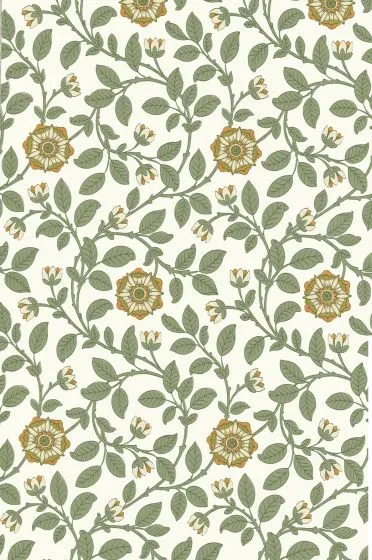 Little Greene Wallpaper Richmond Green Guinevere