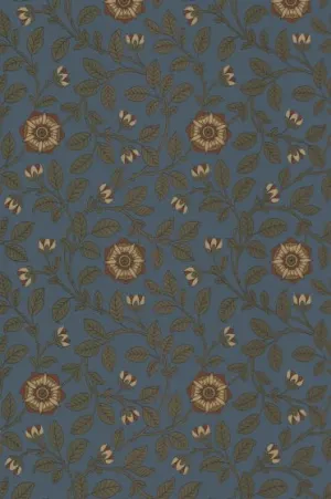 Little Greene Wallpaper Richmond Green Revival Blue