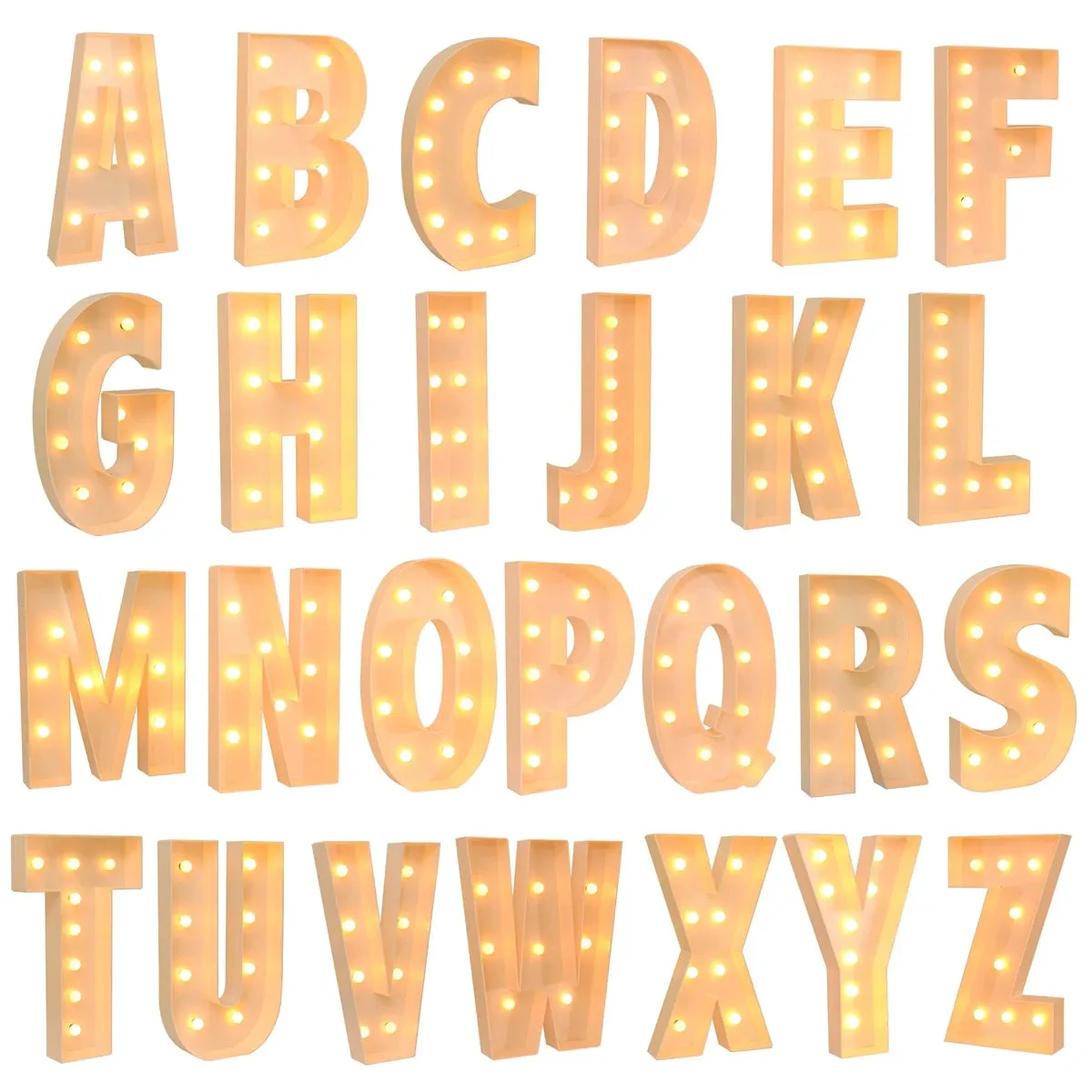 Marquee Light Letters