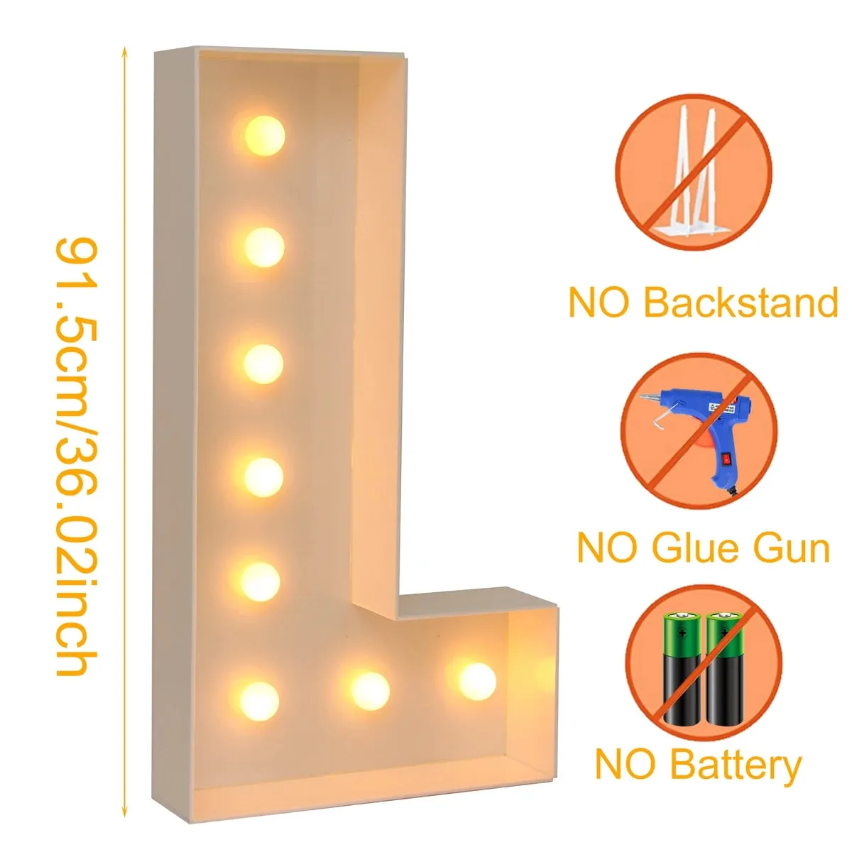 Marquee Light Letters