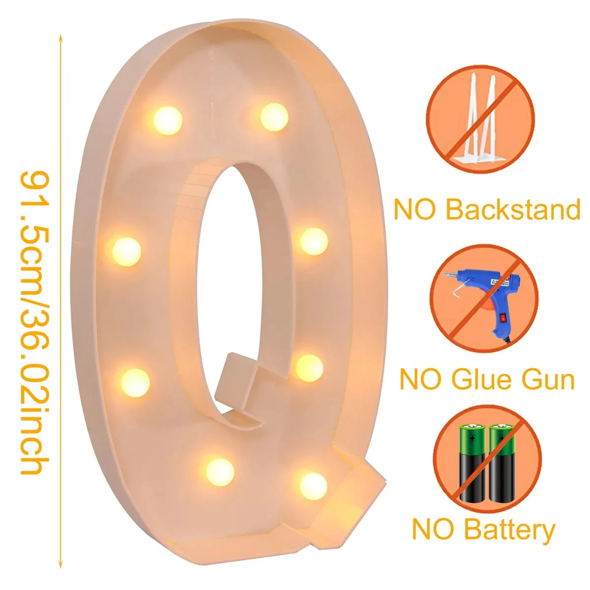 Marquee Light Letters