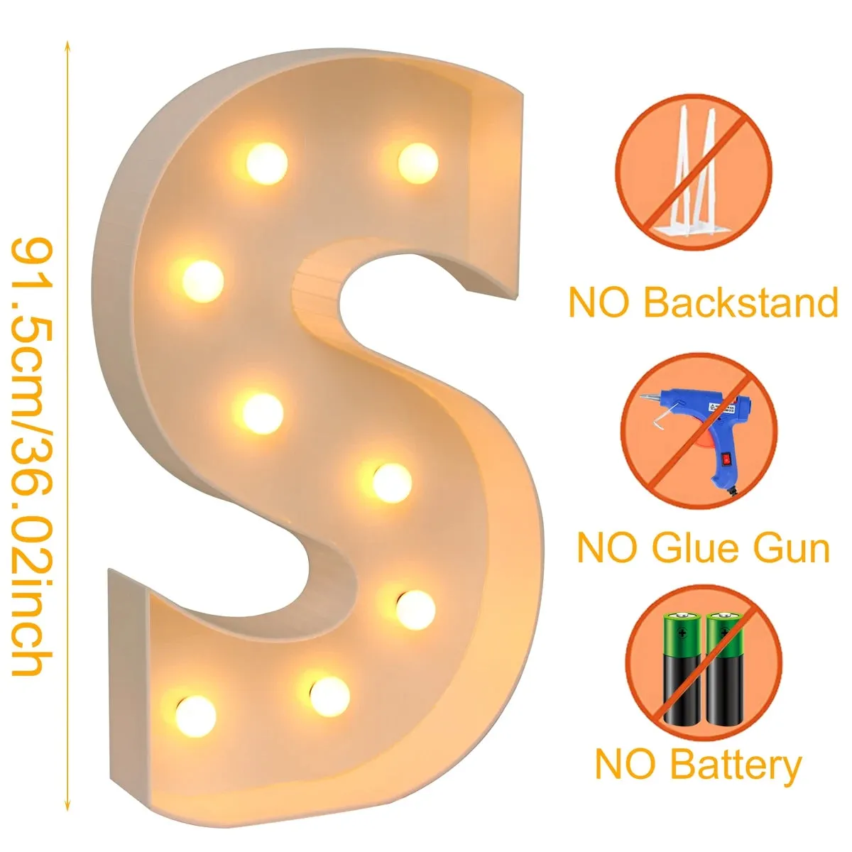Marquee Light Letters