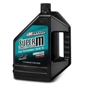Maxima Super M Injector Semi-Synthetic 2 Stroke Engine Oil 1 Gallon