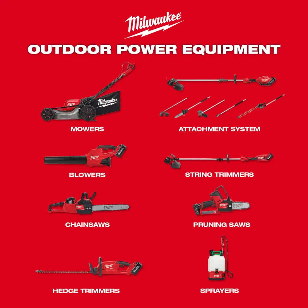 Milwaukee M18 Fuel Quik-Lok Rubber Broom Attachment
