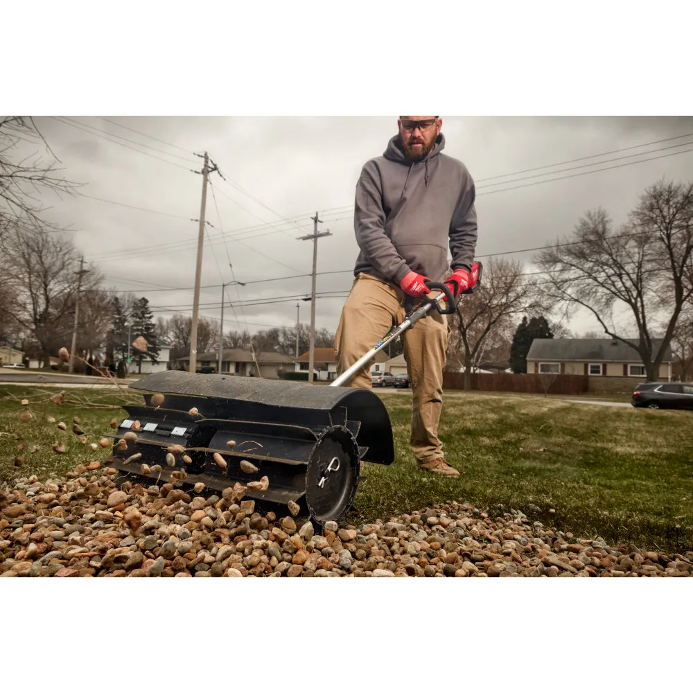 Milwaukee M18 Fuel Quik-Lok Rubber Broom Attachment