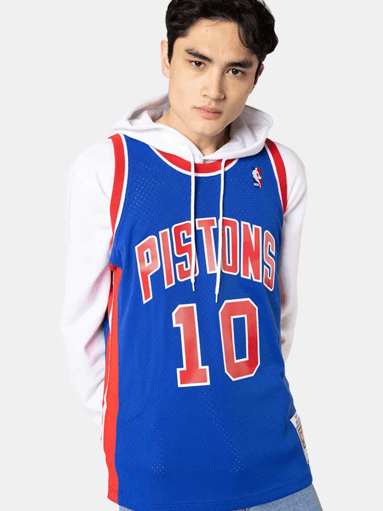 Mitchell & Ness Pistons Rodman 88-89 Swingman Jersey - Royal