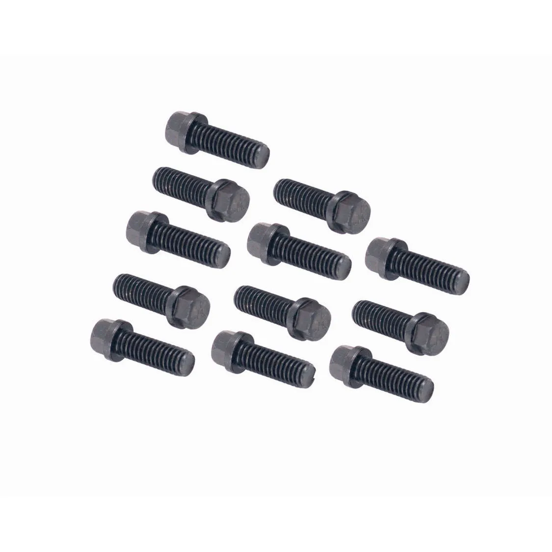 Mr. Gasket Header Bolt Kit - Hex - 3/8"-16 x 1" (12 Set)