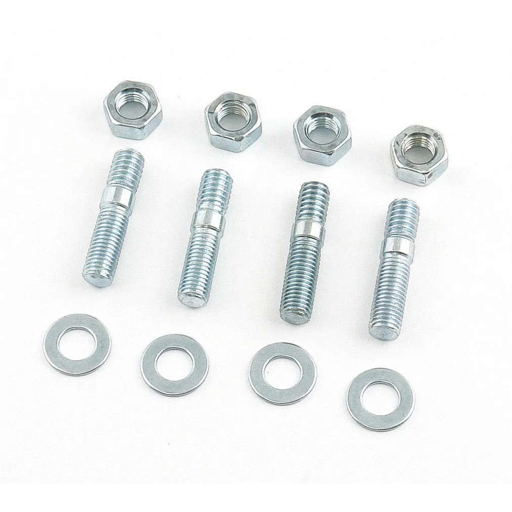 Mr. Gasket Plated Carburetor Studs - Standard - 1-3/8" Length