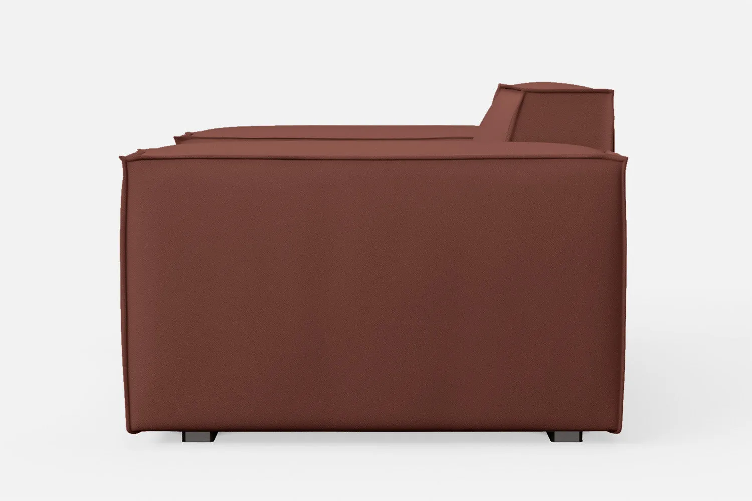 Naples Armchair Mauve Leather