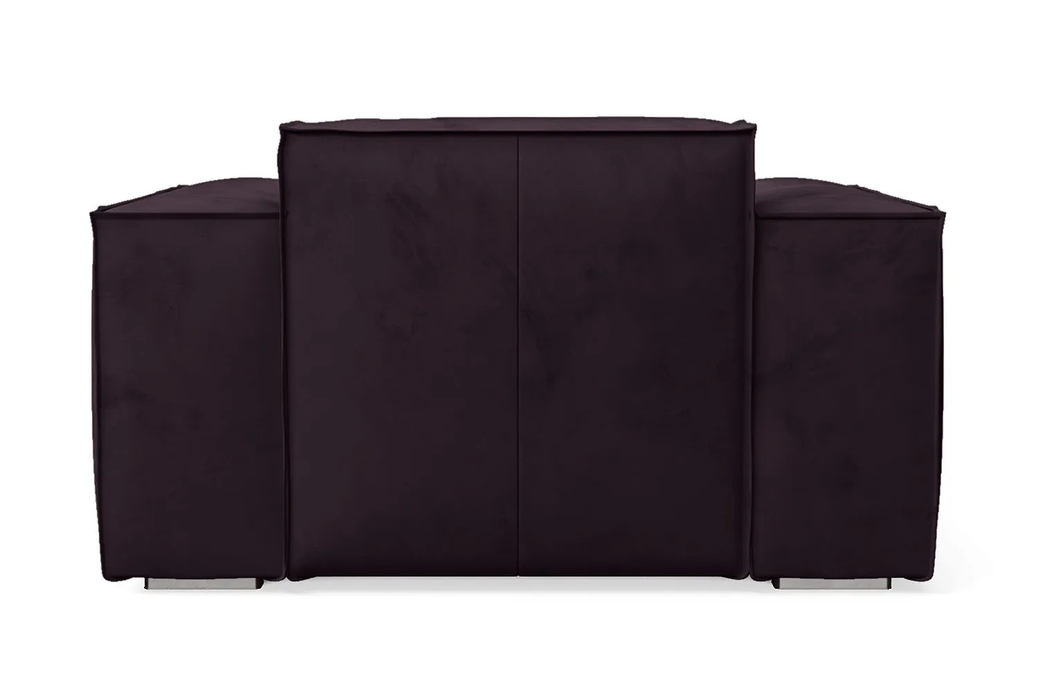 Naples Armchair Purple Velvet