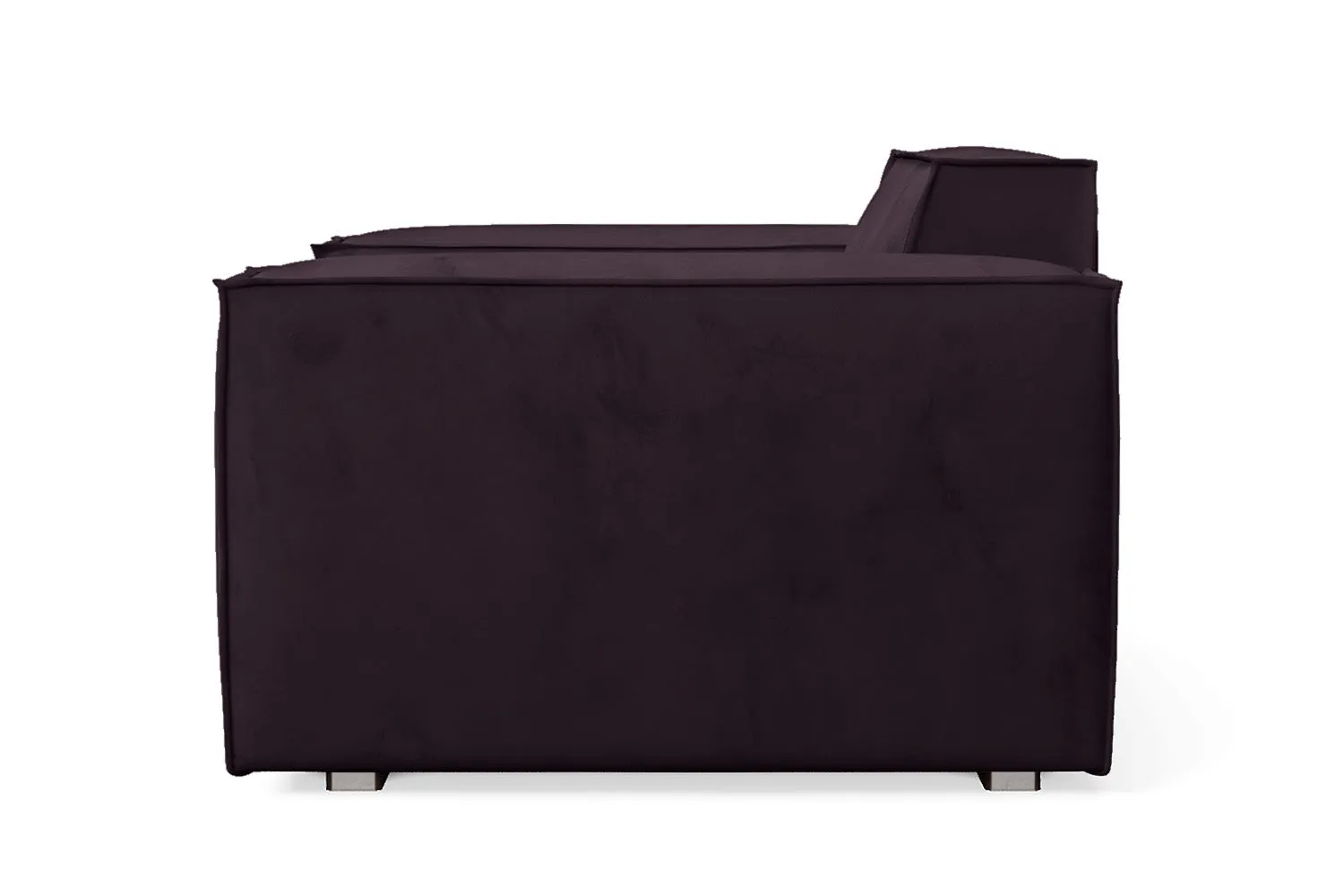 Naples Armchair Purple Velvet