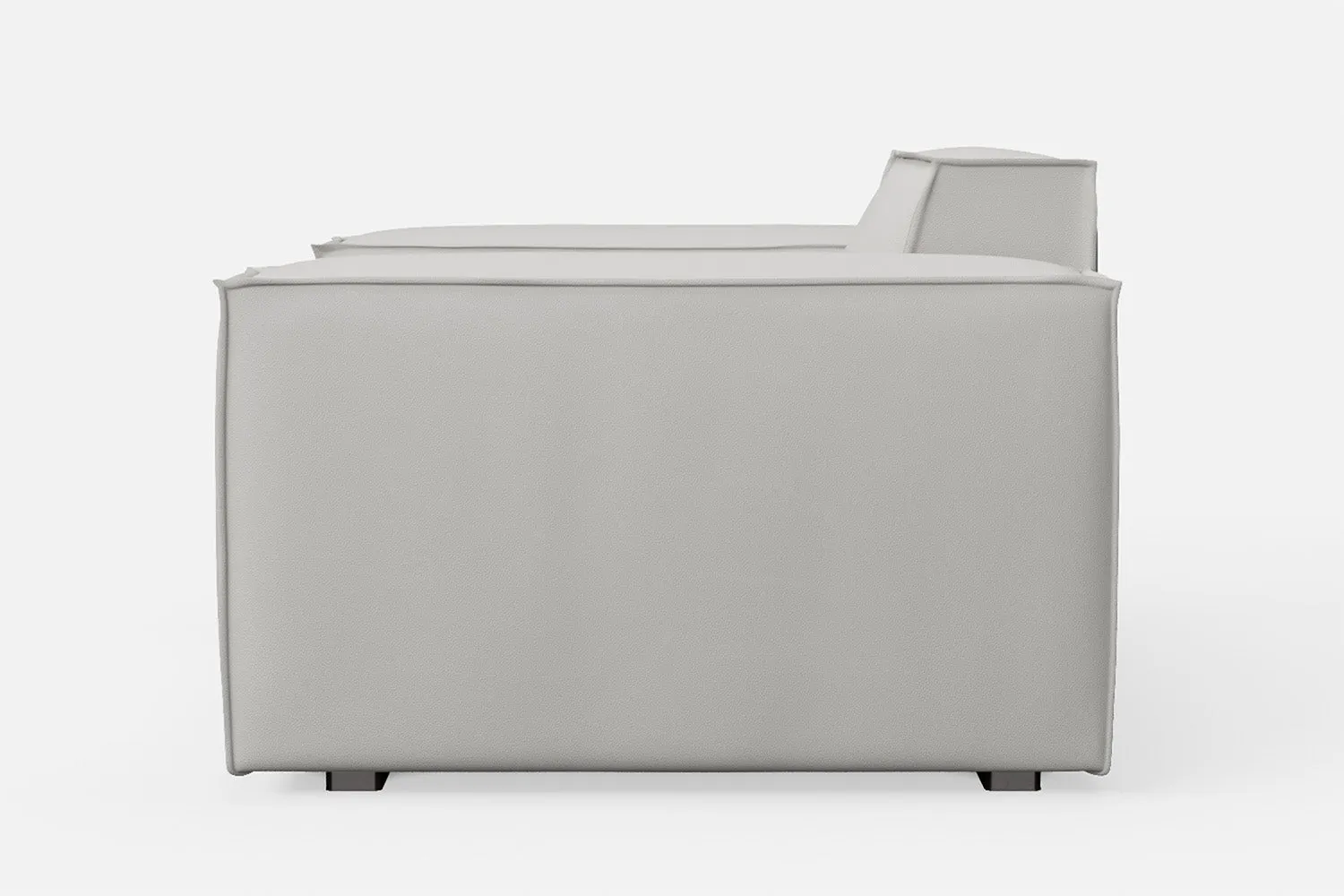 Naples Armchair White Leather