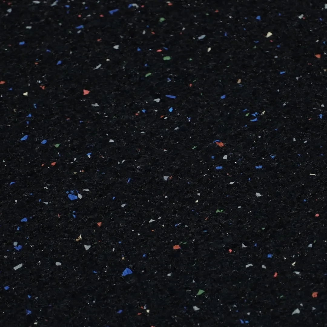 NEW Hammer Clad 1/2" Premium Gym Flooring Mats 4' x 6' Confetti Fleck