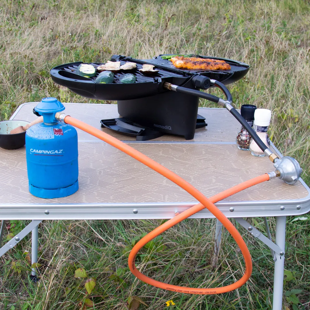 NomadiQ Extended Gas Hose Campingaz Connection