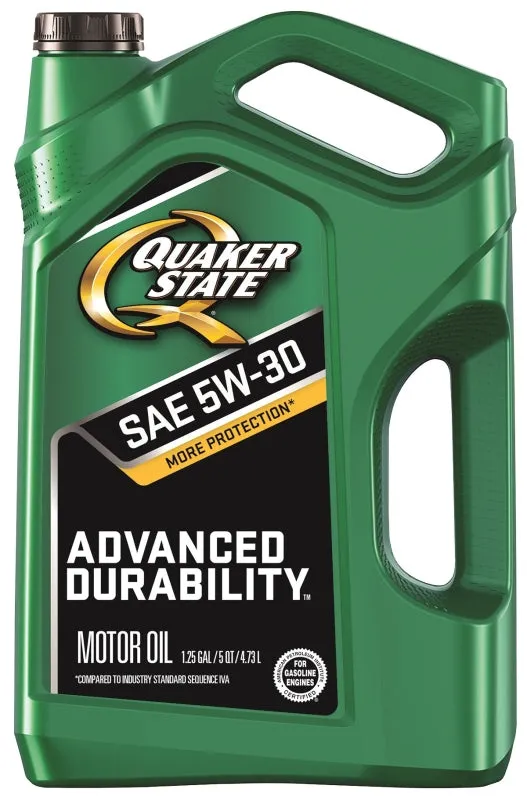 Quaker State Ultimate Durability 550044963 Motor Oil, 5W-30, 5.1 qt Bottle :EA: QUANTITY: 3