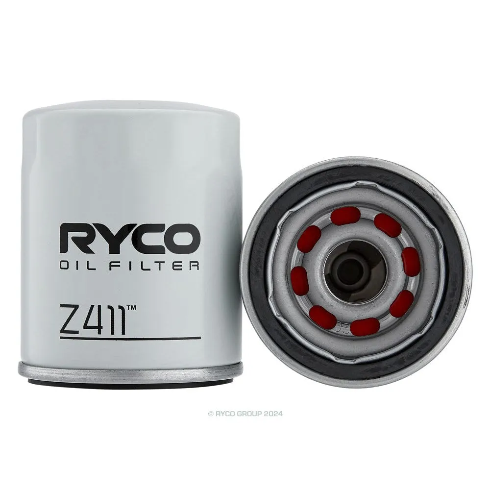 Ryco Oil Filter - Z411 (Single)