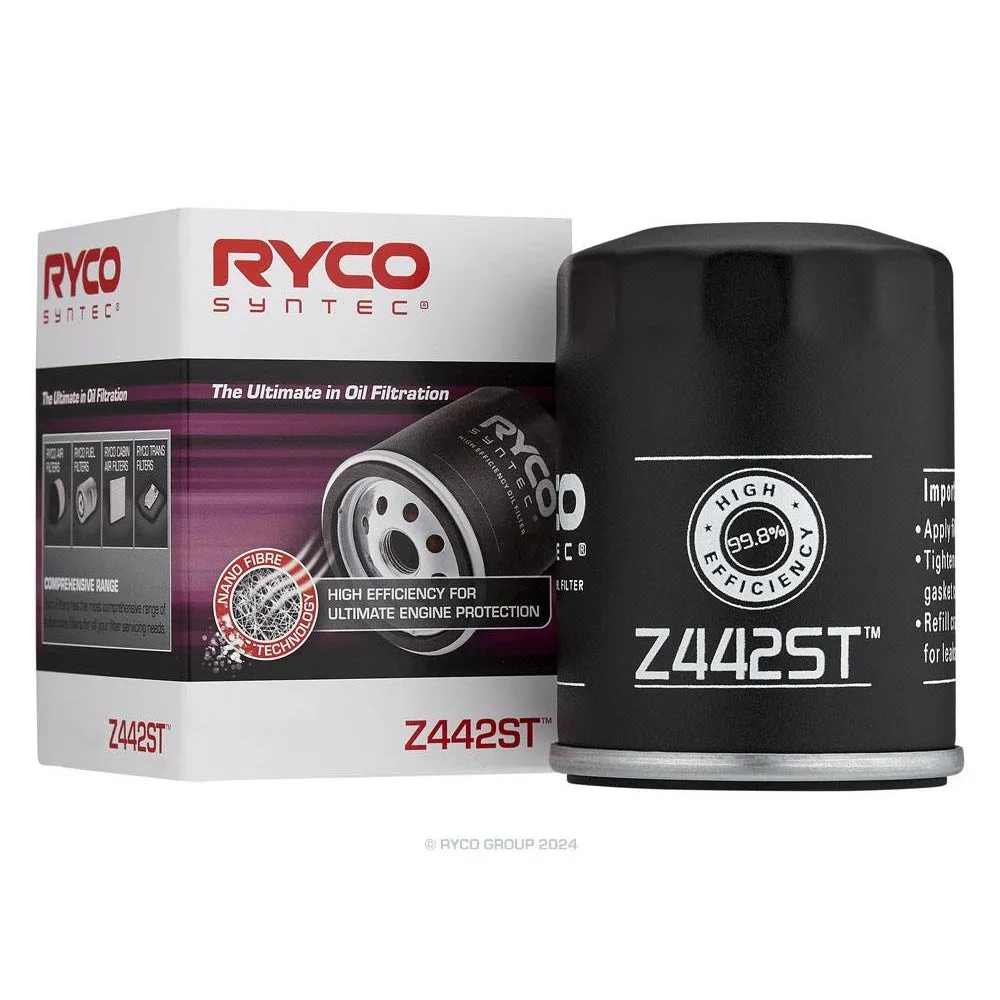 Ryco Oil Filter  Z442ST