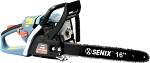 Senix CS4QL-L3 Chainsaw 16-inch 46cc 4-Cycle Gas Powered New