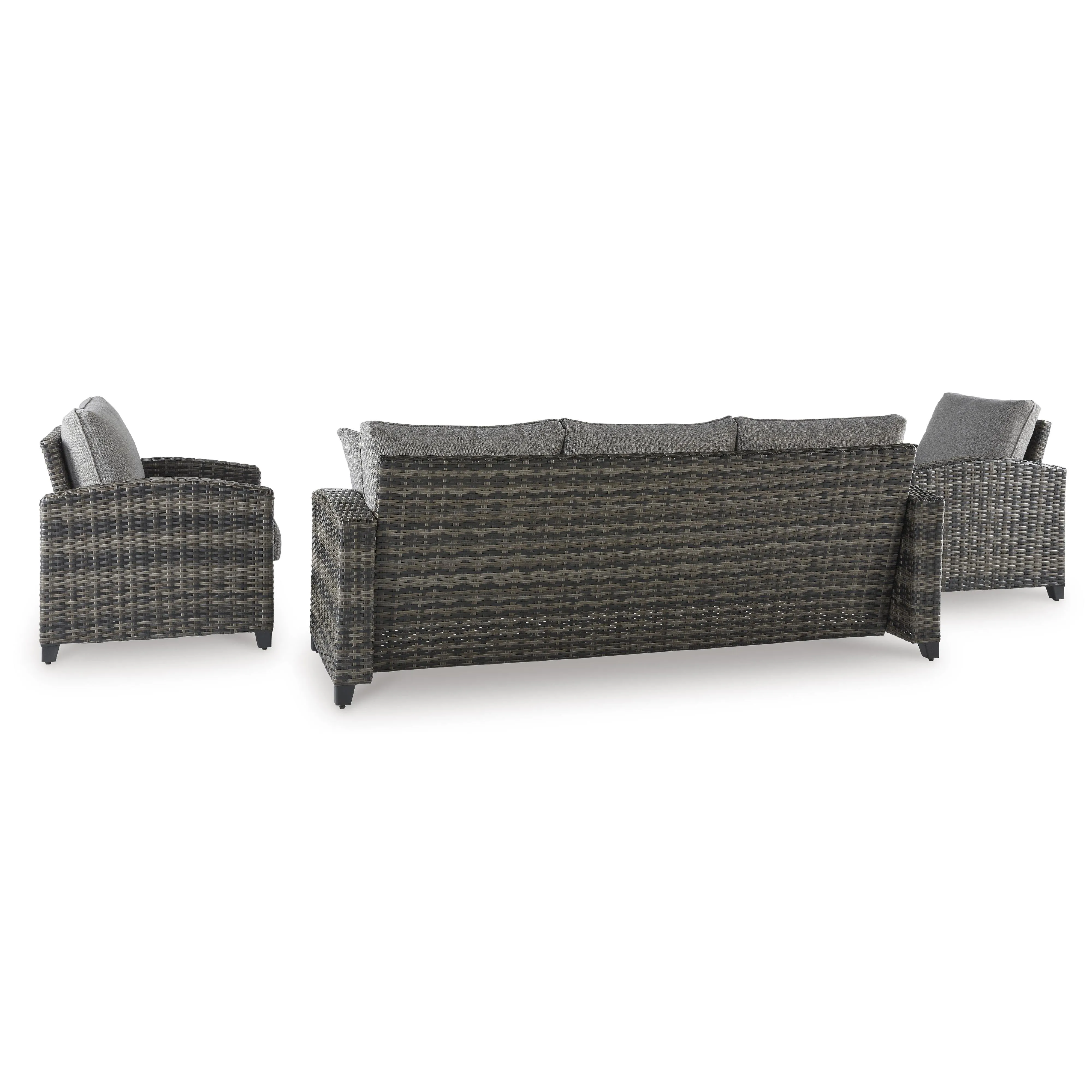 Signature Design by Ashley Oasis Court P335-081 Sofa/Chairs/Table Set