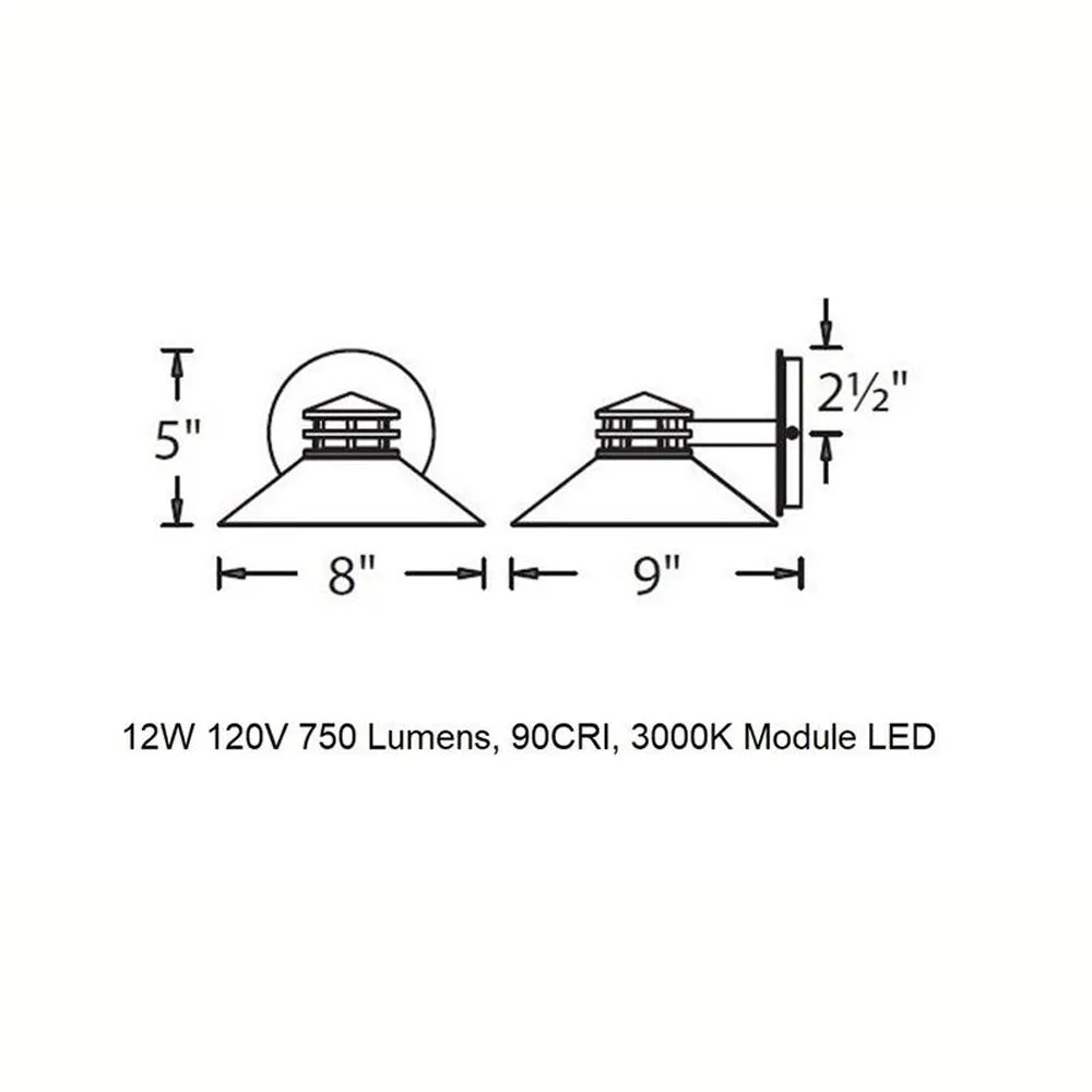 Sodor LED Outdoor Wall Light