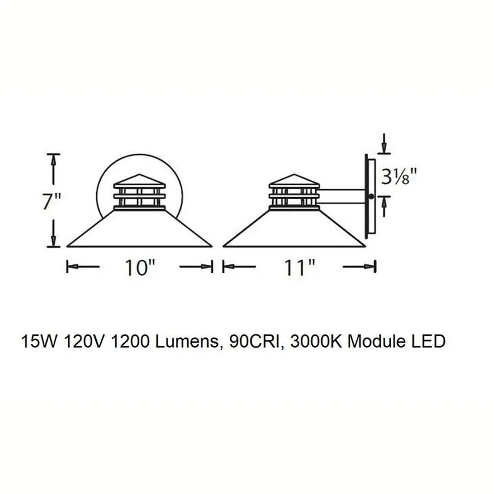 Sodor LED Outdoor Wall Light
