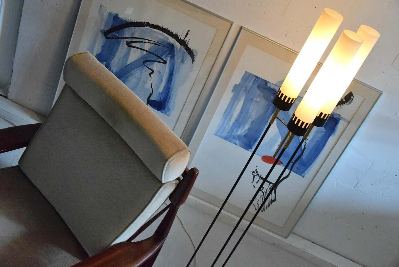 Stilnovo Mid-Century Modern Italian Floor Lamp