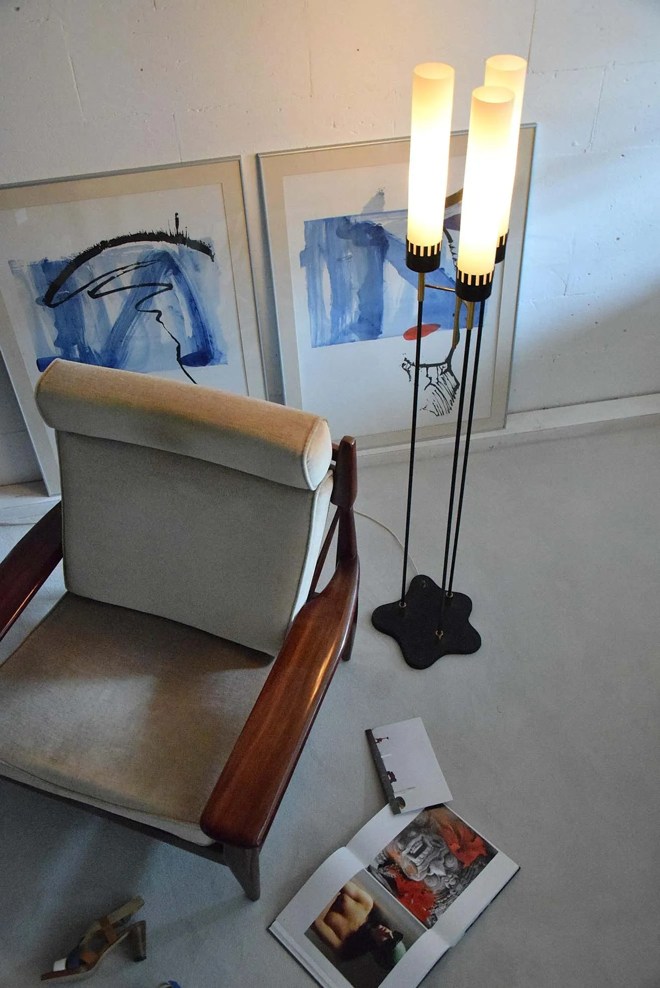 Stilnovo Mid-Century Modern Italian Floor Lamp
